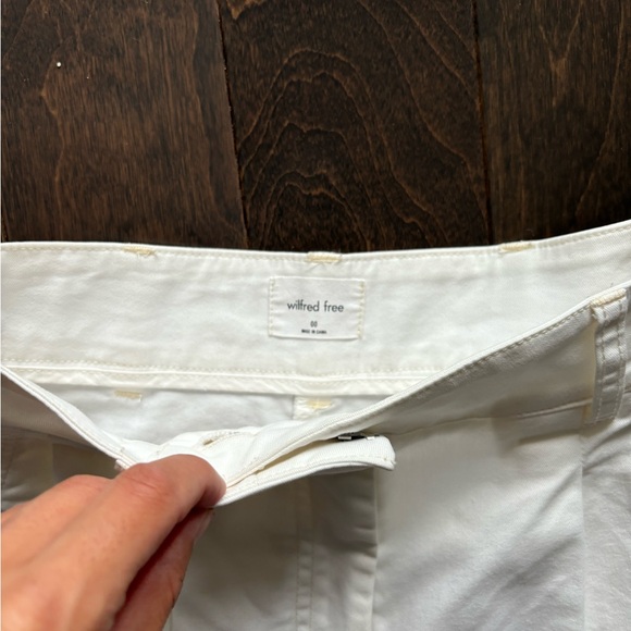 Aritzia White cargo balloon pants - Picture 3 of 3